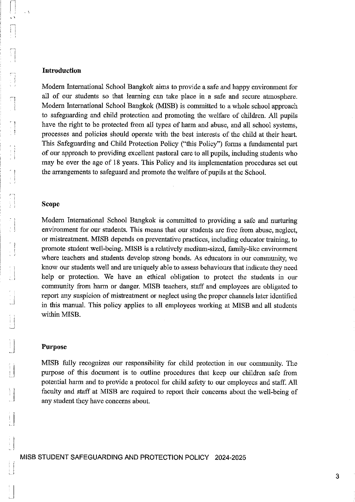 MISB Student Safeguarding and Protection Policy 2024 2025 page 0003