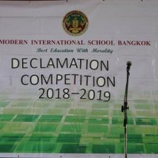 Declamation Competition 29.11.18